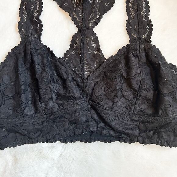 Free People Intimates Racerback Lace Bralette Back - Picture 3 of 6